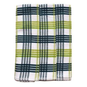 Polášek Károvaná utierka Egypt – 3 ks - č. 82 | Zelená / biela vyobraziť