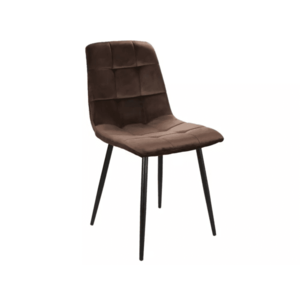 Signal Jedálenská stolička MILA VELVET Farba: Hnedá / Bluvel 48 vyobraziť