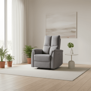 Signal Relaxačné masážne kreslo NEPTUN VELVET M | sivá vyobraziť