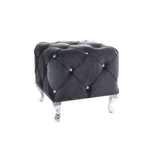 Signal Taburetka HESTIA K Velvet Farba: Čierna / Bluvel 19 vyobraziť