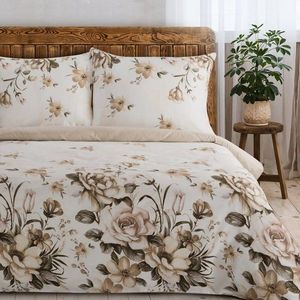 ArtFir Obliečky na dvojlôžko SPRING 41 | krémová/béžová 160 x 200 cm vyobraziť