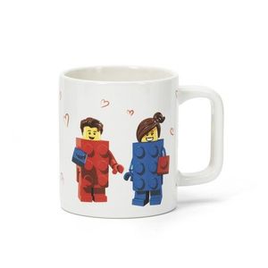 Biely keramický detský hrnček 300 ml Love – LEGO® vyobraziť