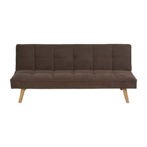 Hnedá ženilková rozkladacia pohovka 175 cm – Ixia vyobraziť