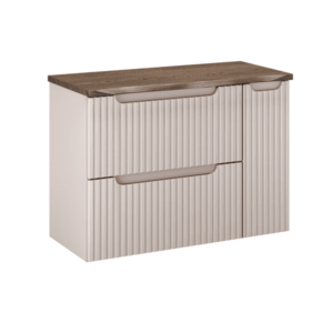 ArtCom Kúpeľňová skrinka s doskou NOVA Cashmere D80/1 | 80 cm vyobraziť