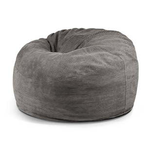 Tmavosivý menčestrový sedací vak Om 110 – SLOWDOWN vyobraziť