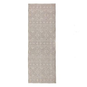 Sivý/béžový prateľný behúň 78x230 cm Lucia – Flair Rugs vyobraziť
