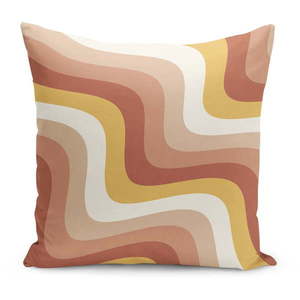 Obliečka na vankúš 43x43 cm Creamy Strawberry Swirl – Mila Home vyobraziť