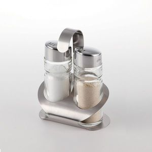 Provence Soľnička a korenička, sklo-nerez vyobraziť