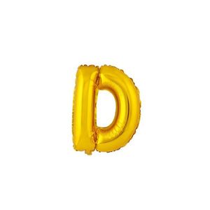 Balónik písmenko "D" TORO 30cm zlatá vyobraziť