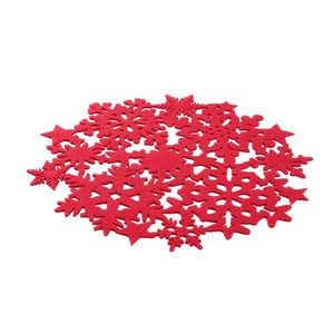 Plstené prestieranie TORO 38cm červené vyobraziť