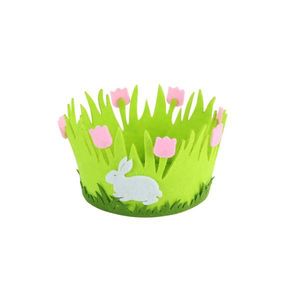 TORO Plstený veľkonočný košík 14cm assort vyobraziť