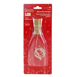 Dekoračná zátka 10 LED reťaz TORO vyobraziť