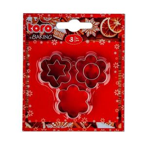 Vykrajovače 3ks TORO kytička vyobraziť