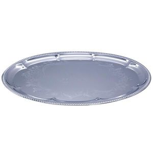 Chrómovaný podnos TORO 29x40, 5cm dekor vyobraziť