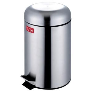 Nerezový nášľapný odpadkový kôš TORO Retro 20l vyobraziť