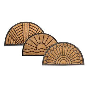 Rohožka polkruh 40x70cm TORO kokos a guma vyobraziť