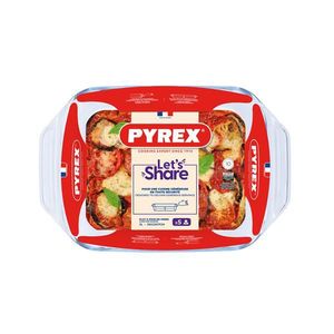 Sklenený pekáč s uchami PYREX 35x23cm/3l., borosilikát vyobraziť