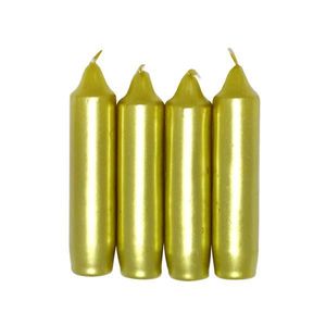 Adventná sviečka ø2, 5cm PROVENCE 4ks zlatá vyobraziť