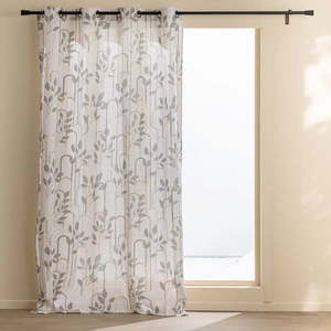 Sivý záves 140x240 cm Roseris – douceur d'intérieur vyobraziť