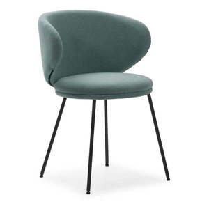 Zelené čalúnené jedálenské kreslá v súprave 2 ks Rush – Marckeric vyobraziť