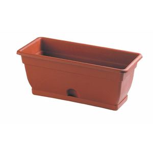 Plastový kvetináč s podmiskou HEIDRUN Bell 40x20x17cm vyobraziť