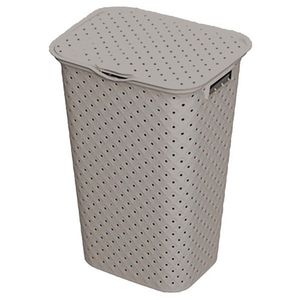 Plastový kôš na špinavú bielizeň HEIDRUN Diamond 50l vyobraziť