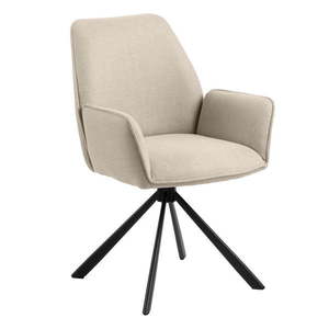 Béžové čalúnené jedálenské kreslá v súprave s podrúčkami 2 ks Glenda – Actona vyobraziť