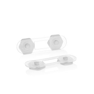 Plastový bezpečnostný zámok na nábytok QLUX 2ks vyobraziť