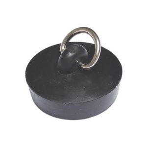 Gumová drezová zátka 43 mm čierna vyobraziť