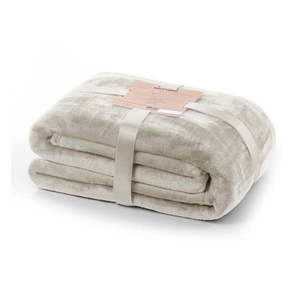 Krémová deka z mikrovlákna DecoKing Mic, 160 × 210 cm vyobraziť