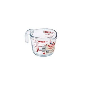 Sklenená odmerka s lievikom PYREX 250ml vyobraziť