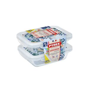 Sada sklenených dóz s viečkom PYREX 2x800ml vyobraziť