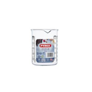 Sklenená odmerka s lievikom PYREX 500ml vyobraziť