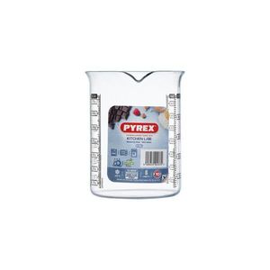 Sklenená odmerka s lievikom PYREX 750ml vyobraziť