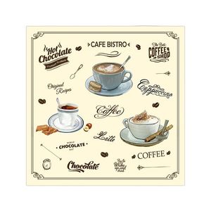 PROCOS 3-VRSTVOVÉ KAVIARENSKÉ BISTRO OBRÚSKY 33X33CM vyobraziť