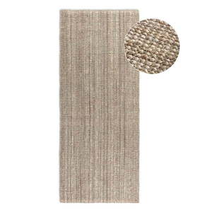 Taupe jutový behúň 80x200 cm Bouclé – Hanse Home vyobraziť