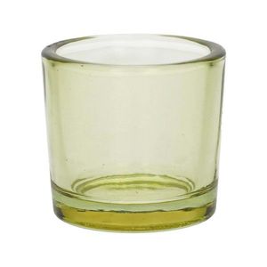DUIF Sklenený svietnik na čajovú sviečku ESPEN 6cm žltá vyobraziť