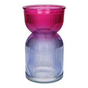 DUIF Sklenená váza SAME DUO 21cm ružová fialová vyobraziť