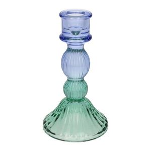 DUIF Sklenený svietnik LIOR 15cm zelená fialová vyobraziť
