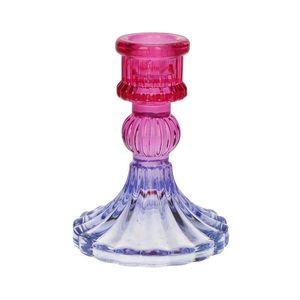 DUIF Sklenený svietnik LIOR 10cm ružová fialová vyobraziť