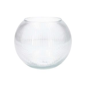 DUIF Sklenená váza ALVERDA LINES 19cm číra vyobraziť