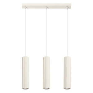 Krémové závesné svietidlo Gleam – Sollux vyobraziť
