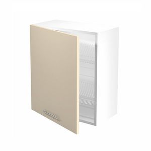 HALMAR Vento GC-60/72 horná kuchynská skrinka biela / béžový vysoký lesk vyobraziť