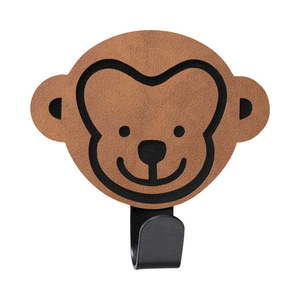 Hnedý oceľový háčik bez vŕtania Monkey Nupo – LIND DNA vyobraziť