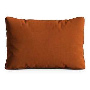 Terakotový zamatový vankúš na gauč Kemi – Cosmopolitan Design vyobraziť