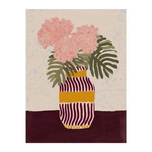 Obraz 60x80 cm Striped Vase – Styler vyobraziť