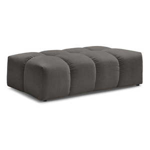 Tmavosivá ženilková podnožka Everest – Bobochic Paris vyobraziť