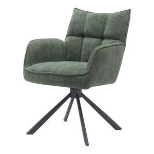 Zelené čalúnené jedálenské kreslá v súprave 2 ks Marilla – Unique Furniture vyobraziť