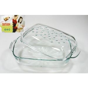 MAKRO - Pekáč hranatý 3, 2L a veko 2, 30L vyobraziť