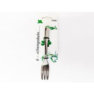 SSW - Vidličky dezertné sada 6ks, 477591 vyobraziť